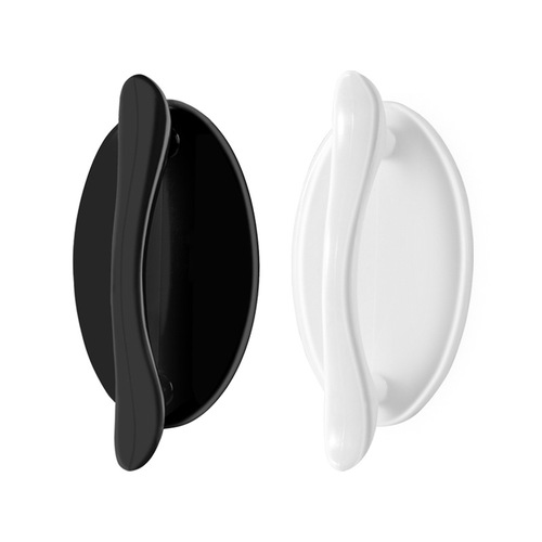 Handle no punching adhesive plastic door handle wardrobe door drawer window sliding door handle glass door small handle