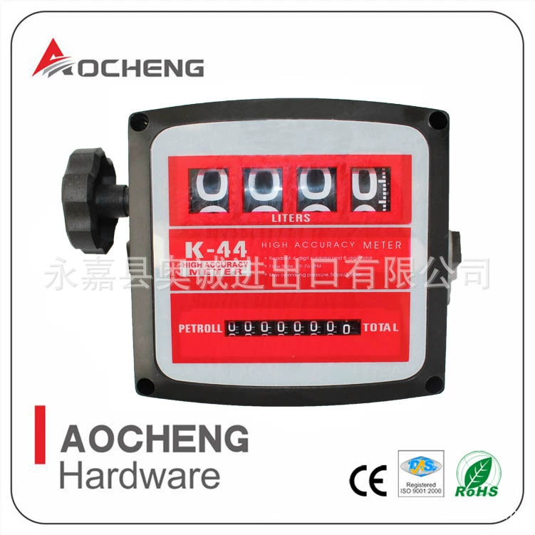Оптовый механический расходомер 120L/min дизельный керосин бензин расходомер точность ± 1%
