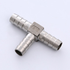 304 stainless steel T-shaped pagoda, three-way T-shaped pagoda connector, T-shaped three-prong leather connector, three-way accessories