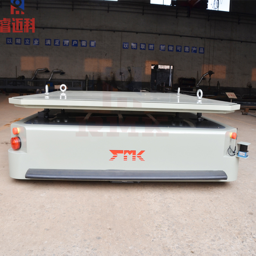 寻迹导航智能无轨平板车 360度扇形扫描避障agv小车 激光定位AGV