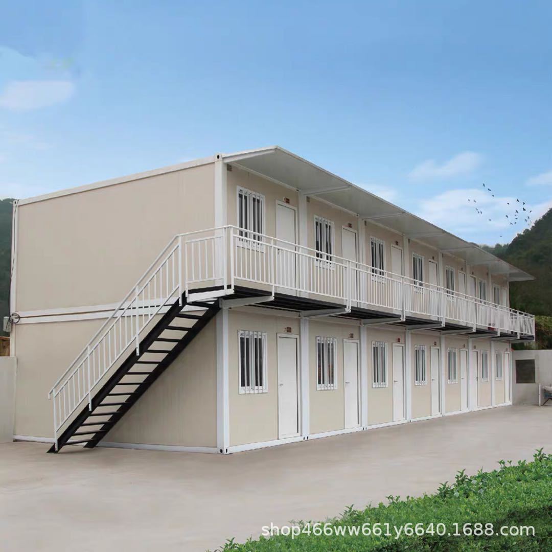 Contenedor de oficina simple personalizado casa combinada rural casa de alquiler ensamblada casa de contenedor transformación de casa móvil