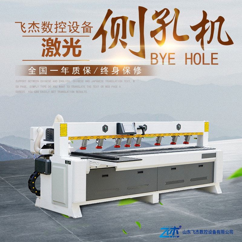 대형 자동 판 두께 이축 측면 구멍 기계