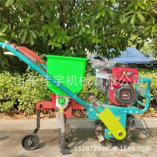汽油链轨式耘播机免耕型小麦播种机 玉米地锄草趟地机