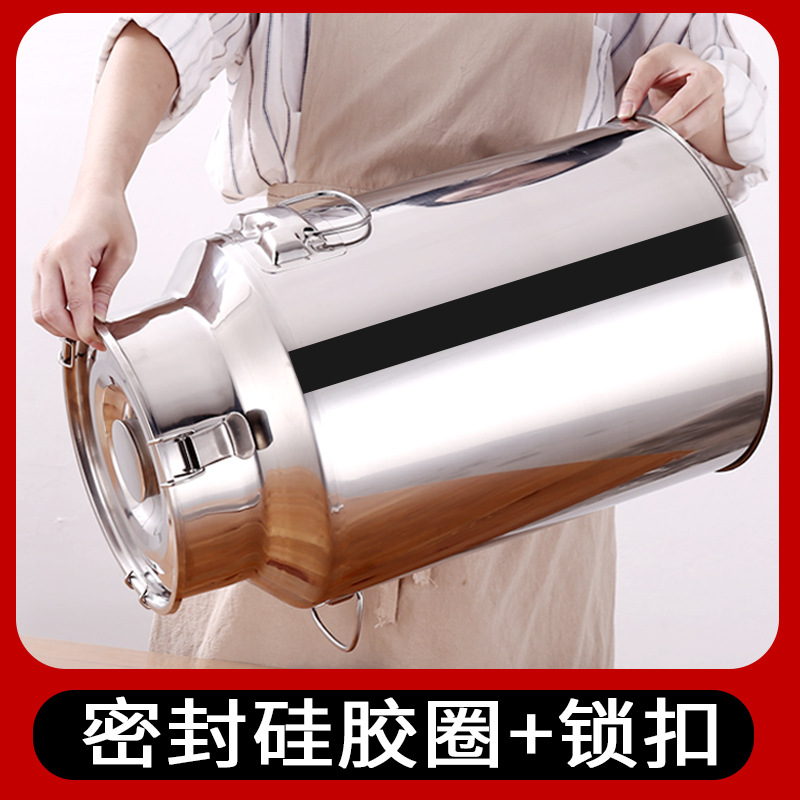 304 acero inoxidable de grado alimenticio barril de sellado barril de almacenamiento barril de transporte barril de cerveza barril de té barril de leche barril de maní barril de aceite comestible