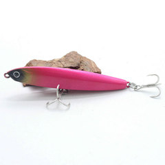 GUIFEI Spinning Submerged Pencil Blood Slot Hook Lure for Pike and Perch