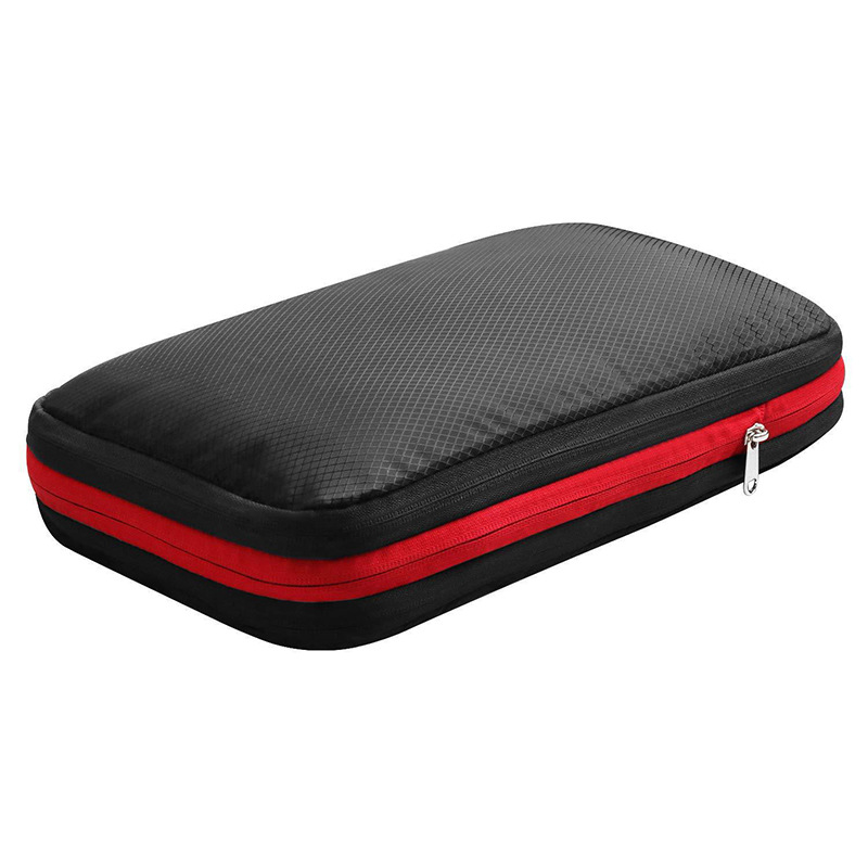Amazon Travel bolsa de almacenamiento comprimido bolsa de almacenamiento de gran capacidad de doble capa traje de almacenamiento de nylon comprimido
