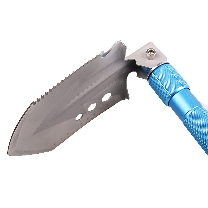 Fábrica al aire libre suministros trabajador pala multifuncional soldado pala plegable trabajador pala herramienta de camping