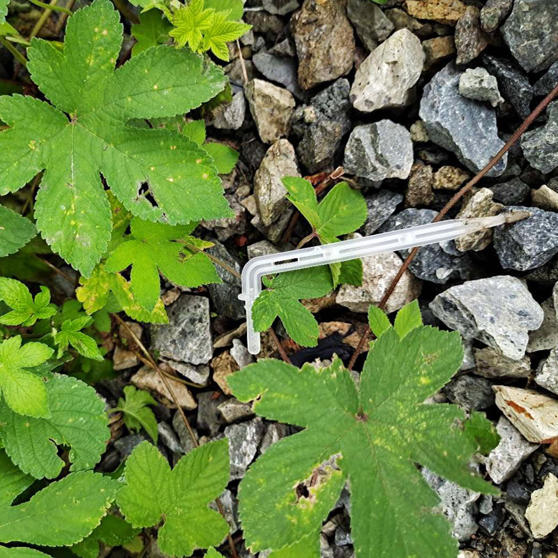 Red en maceta de riego automático de goteo de flecha de combinación de goteo transparente más transparente de tres vías de riego por goteo sin impuestos