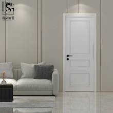 厂家直销实木门室内门卧室门实木贴板烤漆门复合木门套装门上门安