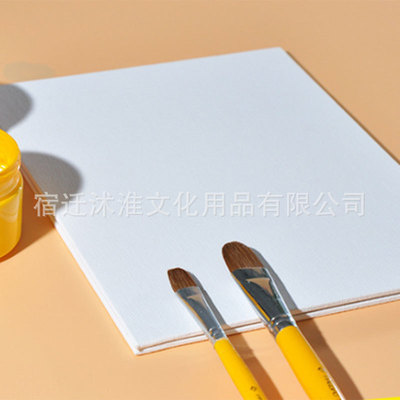 批发纯棉亚麻布油画板儿童迷你DIY数字油画板水彩丙烯帆布画框