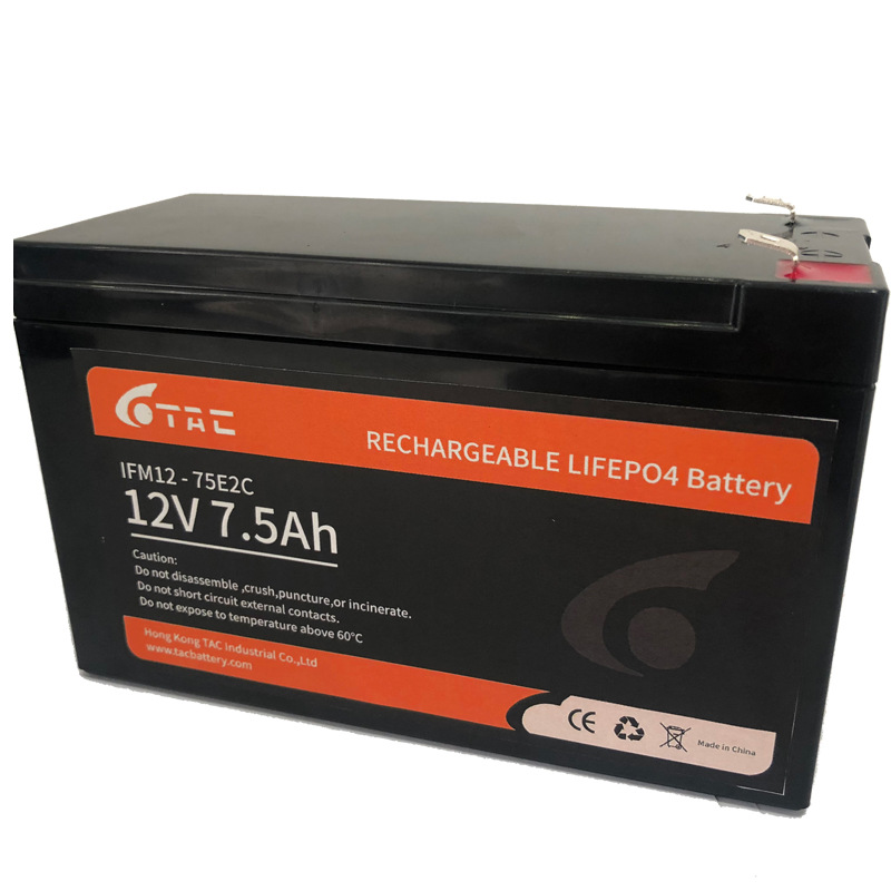 厂家现货供应12.8v 7.5Ah磷酸铁锂电池组 可替换铅酸电池