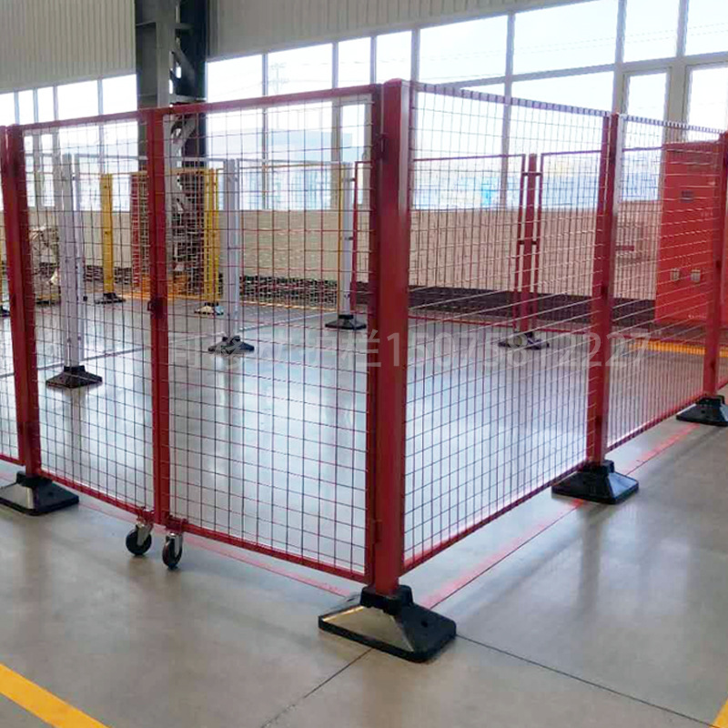 隔断隔离网围栏移动室内护栏网仓库设备铁丝网机器人便宜车间护栏