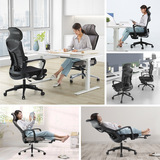 Xihao M88 Эргономичное кресло удобное долгое офисное кресло Большой угол может лежать на компьютерном кресле Игрового кресла