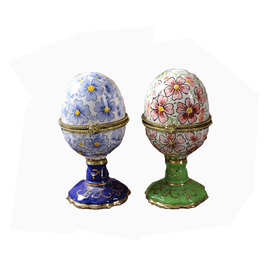 厂家生产出口陶瓷糖果盒手绘收纳盒外销白云土手饰盒出口饼干盒