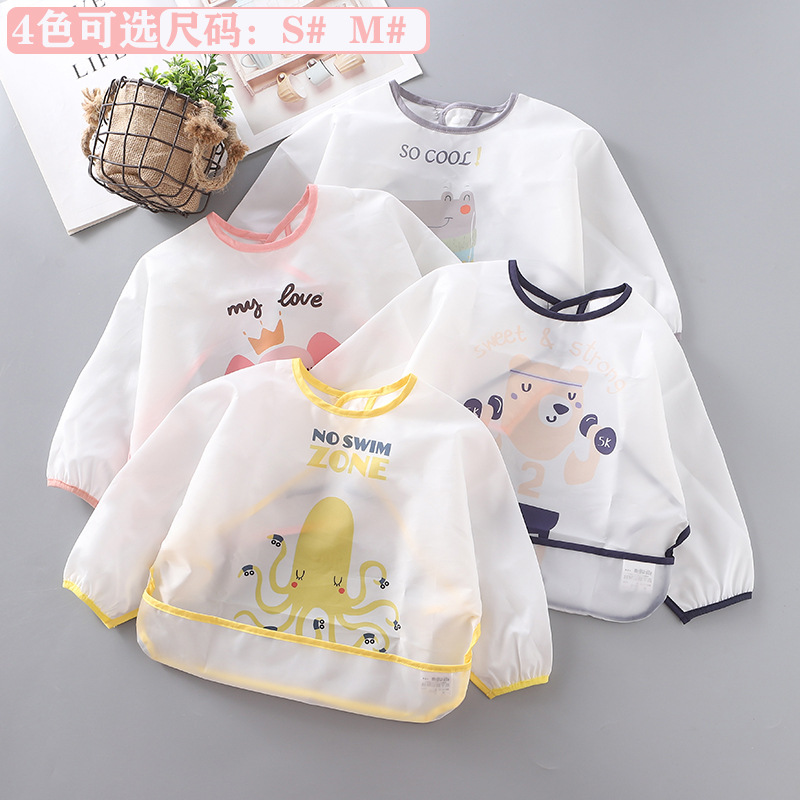 Children's waterproof bib for men and women girl's