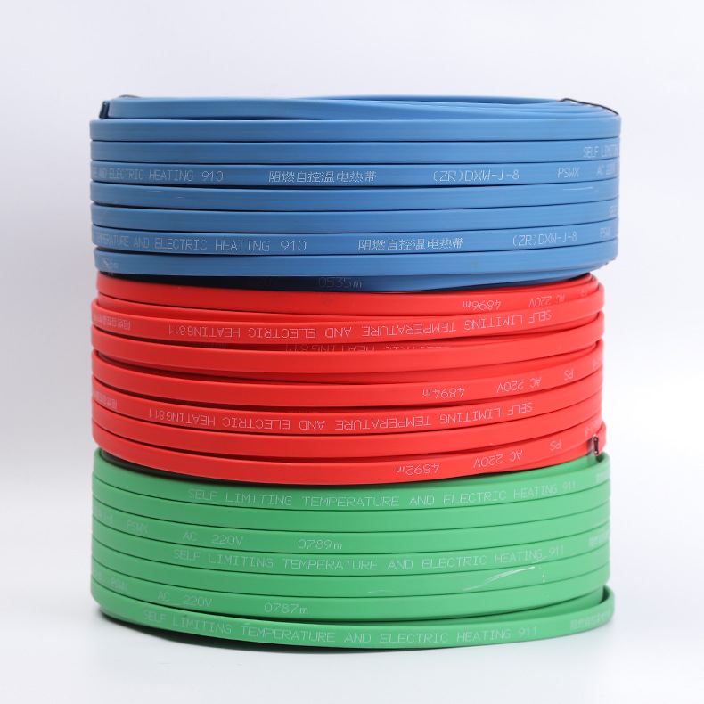 Enhanced explosion-proof self limiting temperature electric heating belt, automatic temperature cont