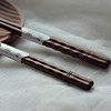 Wooden chopsticks Japanese creative turtle shell pointed chopsticks black walnut chopsticks house chopsticks gift chopsticks