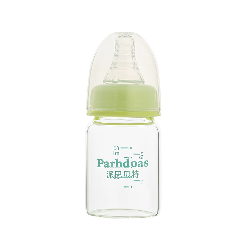 Пластиковая бутылочка для кормления Glass feeding bottle, 60 ml