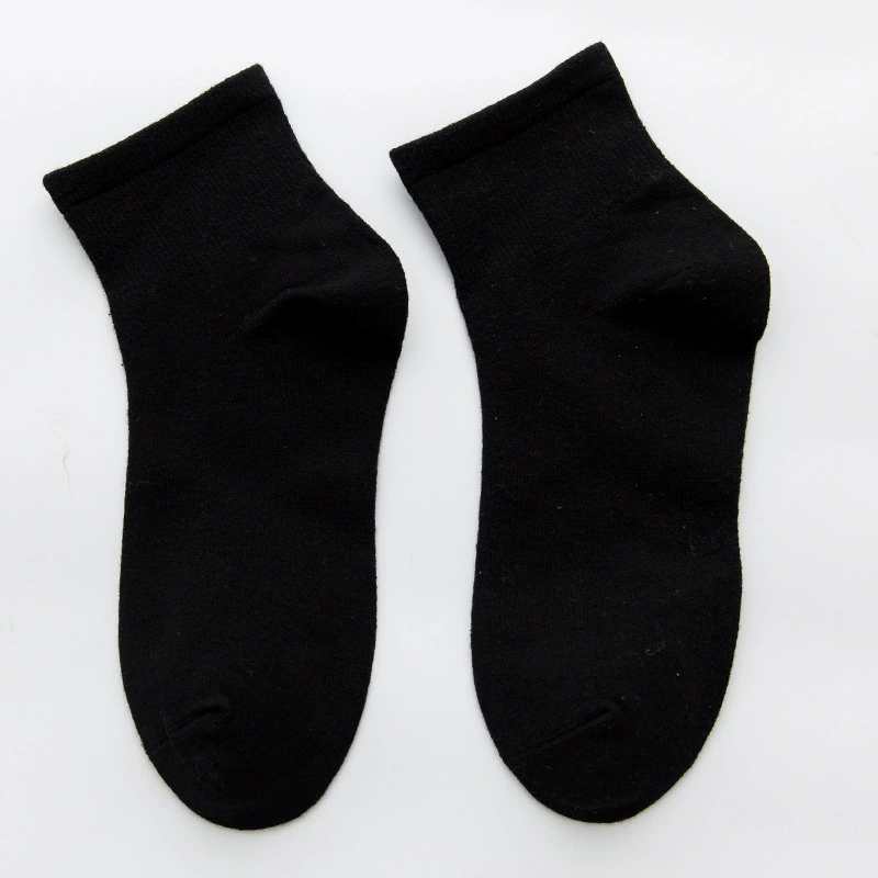 Tide, solid summer knee socks, mid-length, Korean style