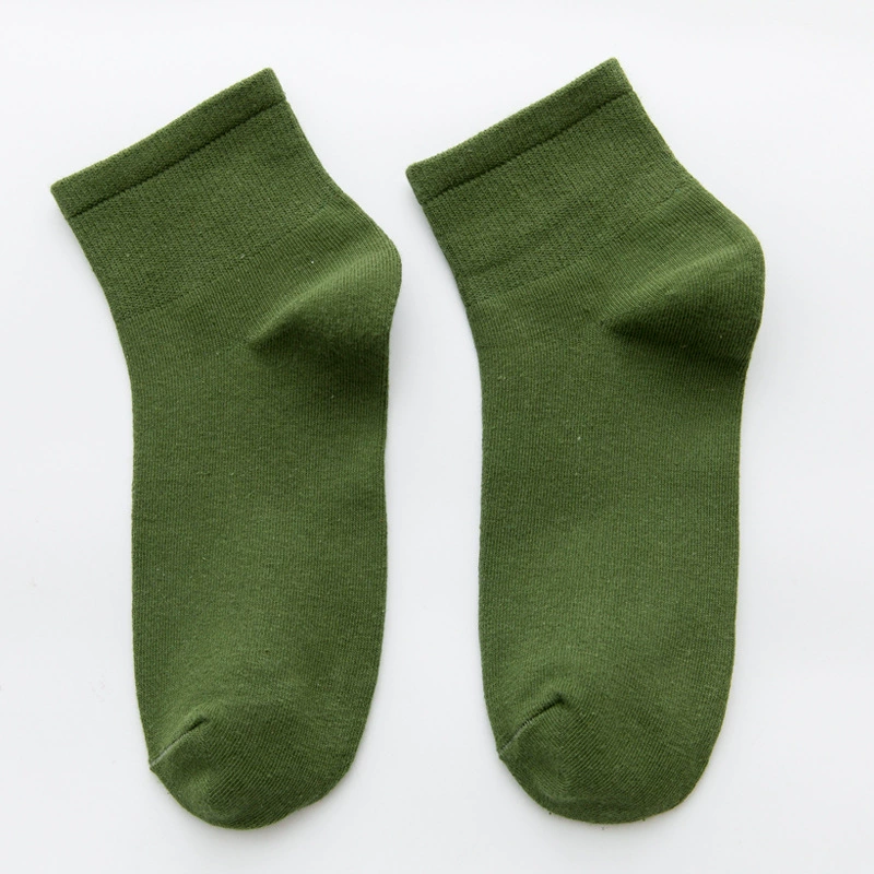Tide, solid summer knee socks, mid-length, Korean style