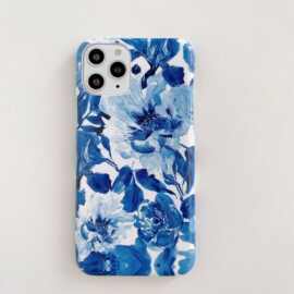 欧美风格花纹设计外贸适用iphone11 XR Pro Max 网红硬壳PC手机壳