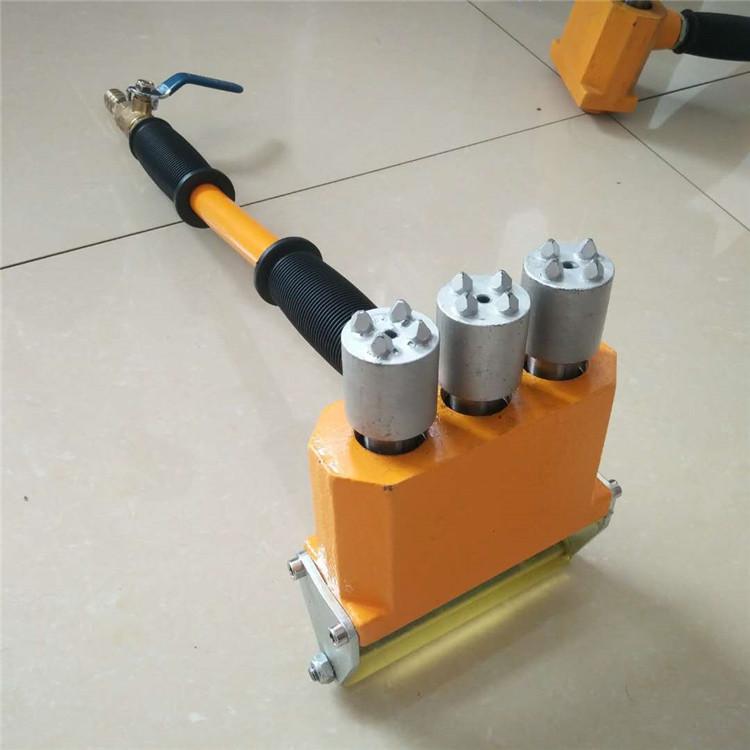 三头手持式凿毛机 桥面路面凿毛机型号全 小型便携式打毛机