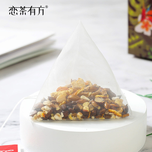 Red bean, barley, camellia tea bag, triangular tea bag, red bean, barley, camellia tea bag, individually packaged