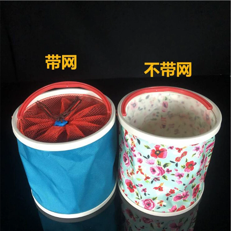 Thickened bucket canvas folding bucket live fish bucket fishing gear accessories fish wholesale