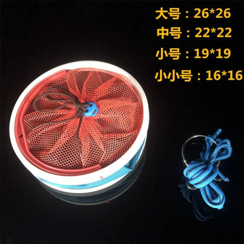 Thickened bucket canvas folding bucket live fish bucket fishing gear accessories fish wholesale
