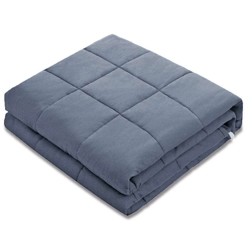Гравитационное Одеяло помогает спать Одеяло с кондиционером Летнее прохладное успокаивающее взвешенное одеяло для умственной декомпрессии для сна