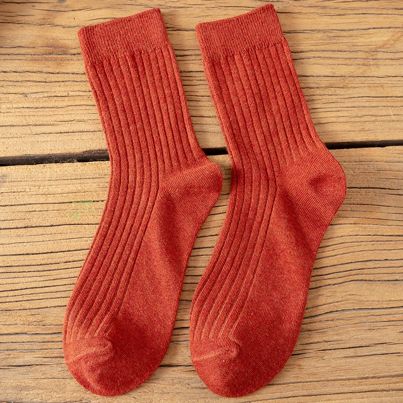 Tide, demi-season Japanese trend knee socks, mid-length, Korean style