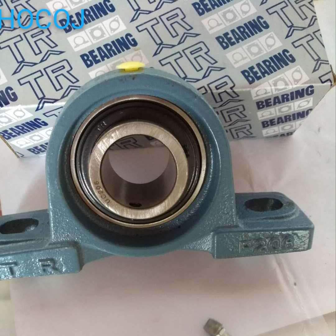 东莞TR印刷机高压泵齿轮减速机用带座外球面轴承UCP206 UCP210