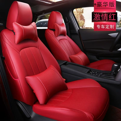 Modelə uyğun (Original) oturacaq örtükləri, Special Comfortable Car CX-4 One - deluxe-edition-passion-red-custom