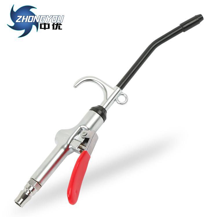 中优气动工具批发强力高压气枪高档锌合金高压气动吹尘枪洗车工具