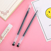 Capacious high quality gel pen, stationery, three colors, 0.5mm