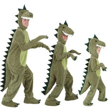 万圣节学校舞台表演卡通动物服 成人儿童幼儿COS恐龙霸王龙亲子服