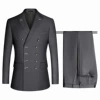Double row dark gray (top+pants)