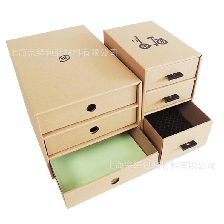 源头爆款小批量包装盒 抽屉式礼盒 水果瓦楞包装彩盒开窗盒開窗盒