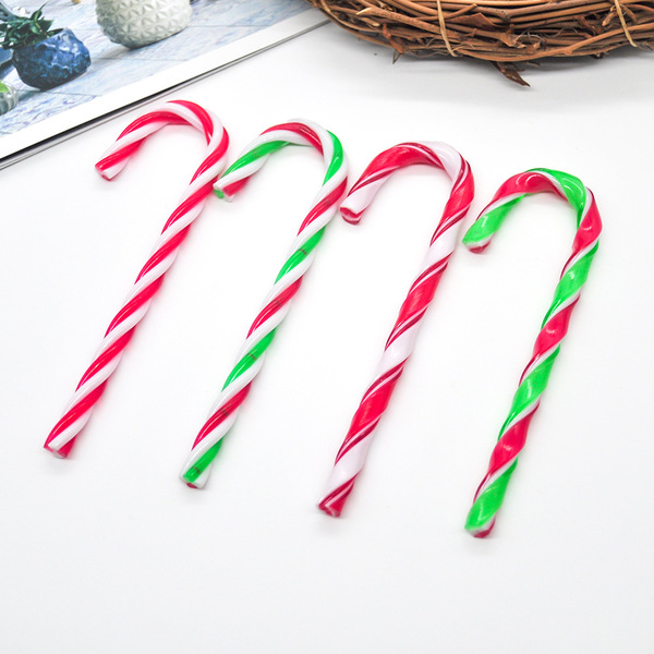 Cross-border Christmas decoration acrylic cane candy decoration cane…