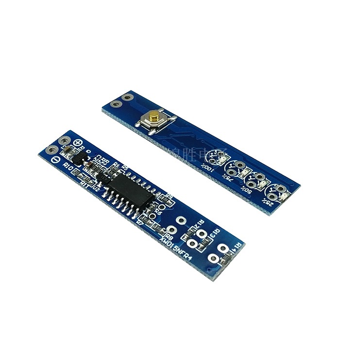 1节18650 1串2串3串4串锂电池聚合物12V4节电量显示器指示板A0049
