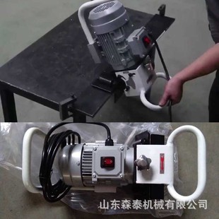 Portable Flat Plate Beveling Machine Pbm-15 Handheld Steel Plate Beveling Machine in Stock Portable Electric Edge Milling Machine