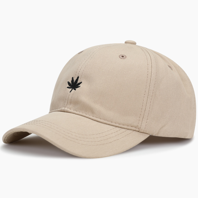 Black Maple Leaf-khaki
