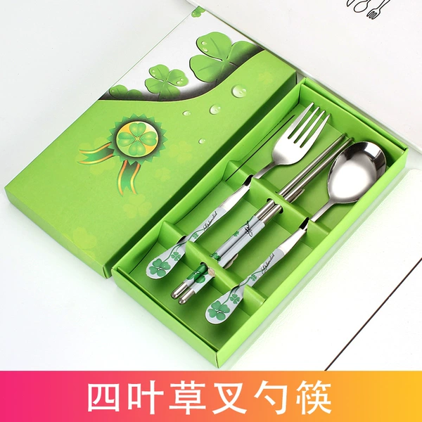 Four -leaf grass fork spoon chopstick