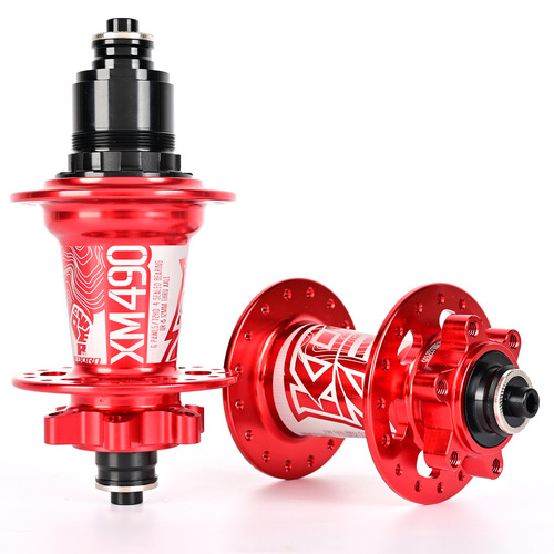KOOZER hub XM490 6-claw 72-ring 4-pelin mountain bike hub quick-release thru-axle 28/32/36 holes