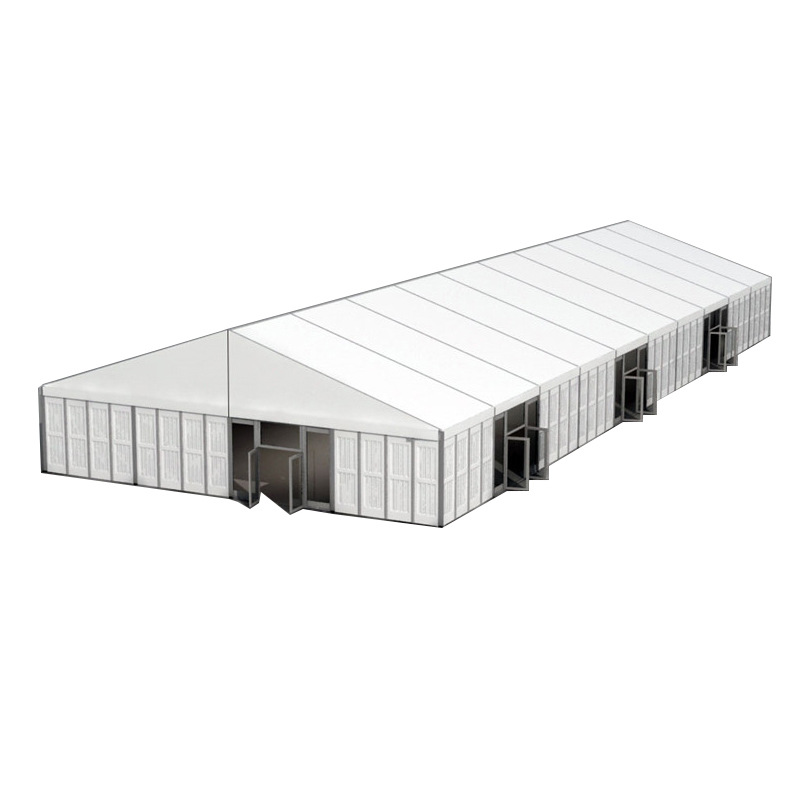 Fábrica personalizada tienda de aleación de aluminio almacén de almacenamiento exposición evento boda grande al aire libre tienda de estilo europeo