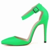 302-28 green patent leather