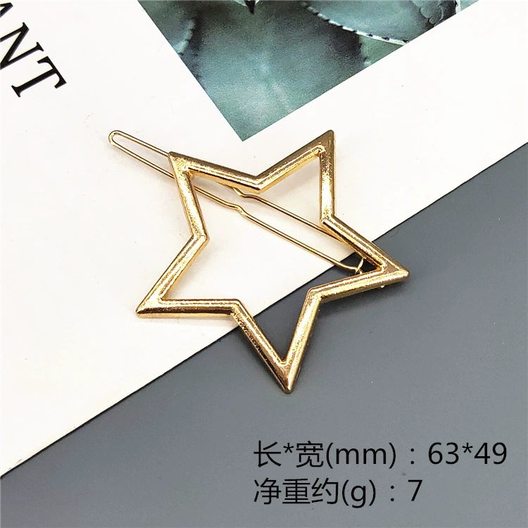 Металлическая зажим для волос, заколка- Crab pin с надписью, аксессуар для волос с бантом, корейский стиль, простой и элегантный дизайн