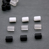 Manufactor goods in stock silica gel Thread adjust Elastic rope Buckle Soft glue non-slip Mask parts Elastic Adjustment buckle