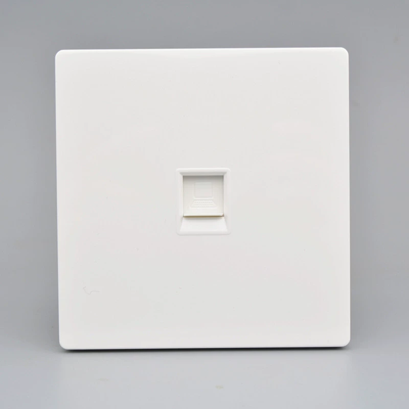 Однопортовая пустая Информационная панель типа 86 Сетевой компьютерный сетевой порт семи типов Настенная розетка Super Six-type без модуля