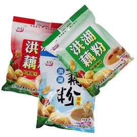 洪湖藕粉老曹家原味红枣莲子桂圆枸杞藕粉400g袋装饮品